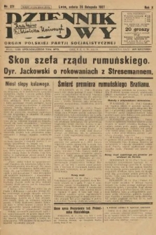 Dziennik Ludowy : organ Polskiej Partji Socjalistycznej. 1927, nr 271