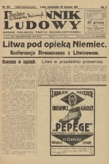 Dziennik Ludowy : organ Polskiej Partji Socjalistycznej. 1927, nr 273