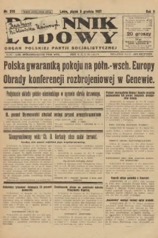 Dziennik Ludowy : organ Polskiej Partji Socjalistycznej. 1927, nr 276