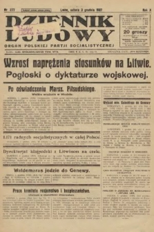 Dziennik Ludowy : organ Polskiej Partji Socjalistycznej. 1927, nr 277