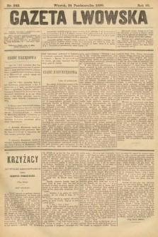 Gazeta Lwowska. 1899, nr 242