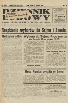 Dziennik Ludowy : organ Polskiej Partji Socjalistycznej. 1927, nr 280