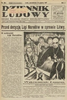 Dziennik Ludowy : organ Polskiej Partji Socjalistycznej. 1927, nr 284