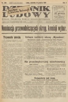 Dziennik Ludowy : organ Polskiej Partji Socjalistycznej. 1927, nr 289