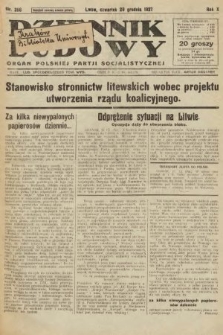 Dziennik Ludowy : organ Polskiej Partji Socjalistycznej. 1927, nr 296