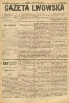 Gazeta Lwowska. 1899, nr 249