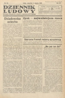 Dziennik Ludowy : organ Polskiej Partij Socjalistycznej. 1932, nr 181