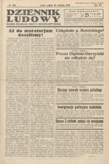 Dziennik Ludowy : organ Polskiej Partij Socjalistycznej. 1932, nr 193