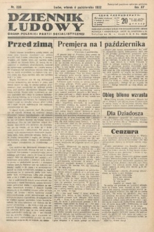 Dziennik Ludowy : organ Polskiej Partij Socjalistycznej. 1932, nr 226