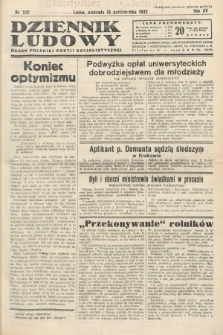 Dziennik Ludowy : organ Polskiej Partij Socjalistycznej. 1932, nr 237