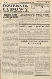 Dziennik Ludowy : organ Polskiej Partij Socjalistycznej. 1932, nr 268