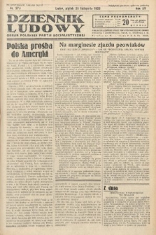 Dziennik Ludowy : organ Polskiej Partij Socjalistycznej. 1932, nr 270