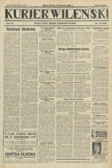 Kurjer Wileński : niezależny organ demokratyczny. 1930, nr 13