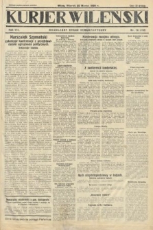 Kurjer Wileński : niezależny organ demokratyczny. 1930, nr 70