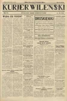 Kurjer Wileński : niezależny organ demokratyczny. 1930, nr 90