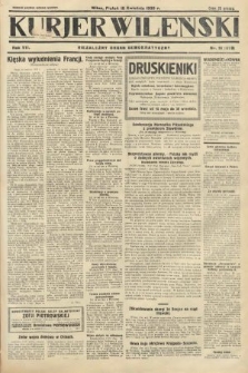 Kurjer Wileński : niezależny organ demokratyczny. 1930, nr 91