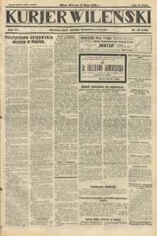 Kurjer Wileński : niezależny organ demokratyczny. 1930, nr 121