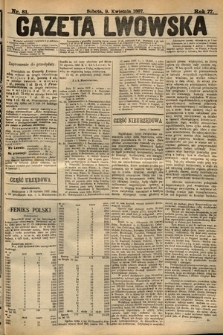 Gazeta Lwowska. 1887, nr 81