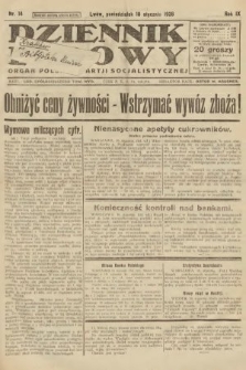 Dziennik Ludowy : organ Polskiej Partji Socjalistycznej. 1926, nr 14