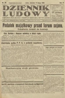 Dziennik Ludowy : organ Polskiej Partji Socjalistycznej. 1926, nr 36