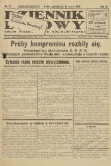 Dziennik Ludowy : organ Polskiej Partji Socjalistycznej. 1926, nr 73