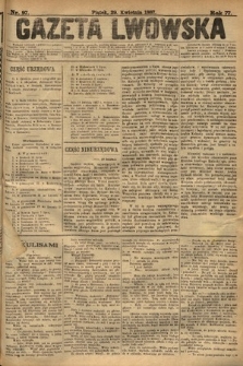 Gazeta Lwowska. 1887, nr 97