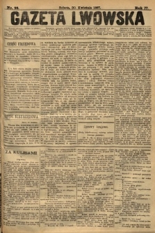 Gazeta Lwowska. 1887, nr 98