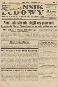 Dziennik Ludowy : organ Polskiej Partji Socjalistycznej. 1926, nr 233