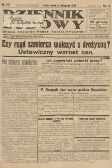 Dziennik Ludowy : organ Polskiej Partji Socjalistycznej. 1926, nr 274