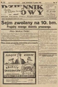 Dziennik Ludowy : organ Polskiej Partji Socjalistycznej. 1926, nr 285
