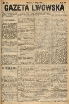 Gazeta Lwowska. 1887, nr 112