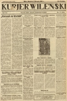 Kurjer Wileński : niezależny organ demokratyczny. 1930, nr 177