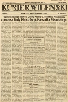 Kurjer Wileński : niezależny organ demokratyczny. 1930, nr 196