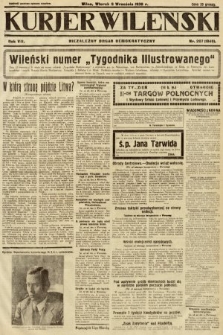 Kurjer Wileński : niezależny organ demokratyczny. 1930, nr 207