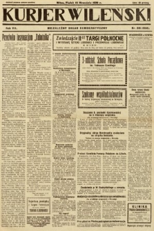Kurjer Wileński : niezależny organ demokratyczny. 1930, nr 216