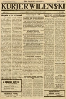 Kurjer Wileński : niezależny organ demokratyczny. 1930, nr 219