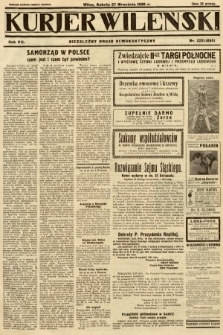 Kurjer Wileński : niezależny organ demokratyczny. 1930, nr 223