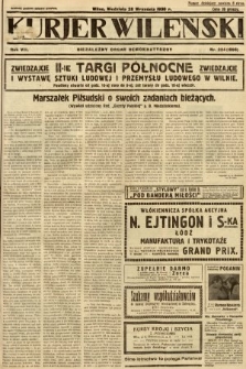Kurjer Wileński : niezależny organ demokratyczny. 1930, nr 224