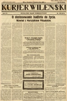 Kurjer Wileński : niezależny organ demokratyczny. 1930, nr 230