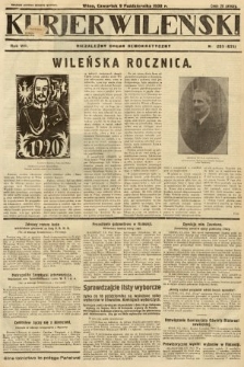 Kurjer Wileński : niezależny organ demokratyczny. 1930, nr 233