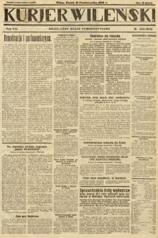 Kurjer Wileński : niezależny organ demokratyczny. 1930, nr 234