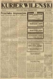 Kurjer Wileński : niezależny organ demokratyczny. 1930, nr 254