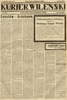 Kurjer Wileński : niezależny organ demokratyczny. 1930, nr 255