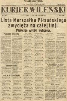 Kurjer Wileński : niezależny organ demokratyczny. 1930, nr 266 (wydanie nadzywczajne)