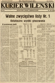 Kurjer Wileński : niezależny organ demokratyczny. 1930, nr 267