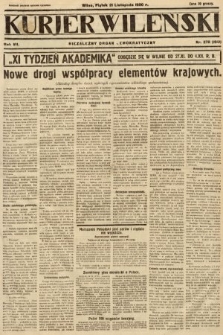 Kurjer Wileński : niezależny organ demokratyczny. 1930, nr 270