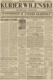 Kurjer Wileński : niezależny organ demokratyczny. 1930, nr 274