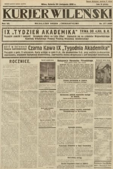 Kurjer Wileński : niezależny organ demokratyczny. 1930, nr 277