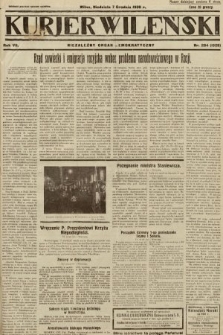 Kurjer Wileński : niezależny organ demokratyczny. 1930, nr 284