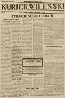 Kurjer Wileński : niezależny organ demokratyczny. 1930, nr 285
